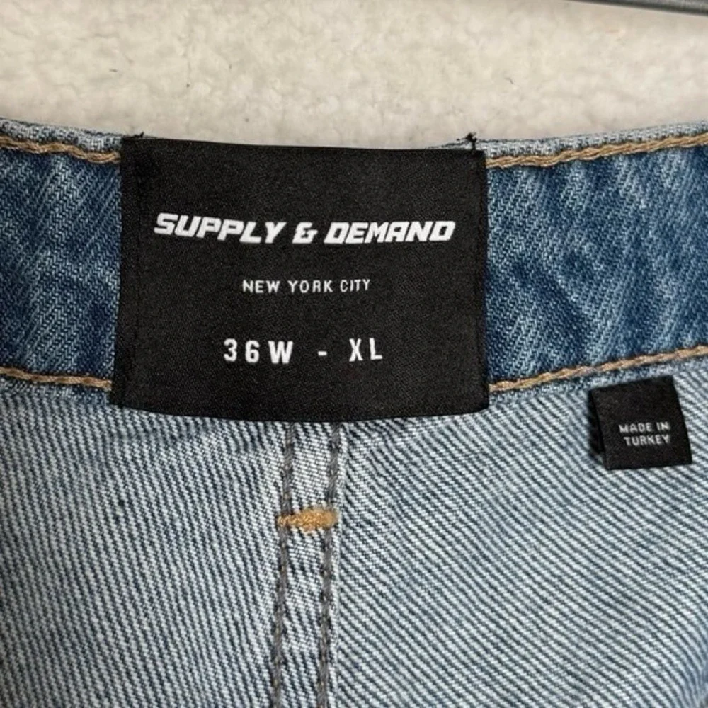 Supply and Demand Men's Denim Shorts‎ Sz XL (36) Streetwear Y2K Loose NWT